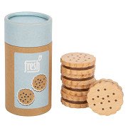 Small Foot - Wooden Play Food Sandwich Cookies, 5dlg.