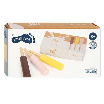 Small Foot - Eiswaffeln aus Holz, 3-teilig