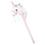 Small Foot - Steckenpferd Einhorn aus Holz, 90 cm