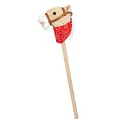 Small Foot - Wooden Hobby Horse Rocky, 80cm