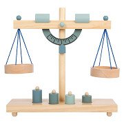 Small Foot - Wooden Scale with Weights, 5dlg.