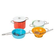 Small Foot - Pans and Cooking Utensils, 8 pcs.