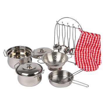 Small Foot - Metal Kids Cookware Set, 13dlg.