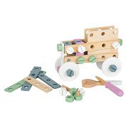Small Foot - Wooden Building Construction Set Nordic, 67dlg.