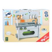 Small Foot - Houten Speelkeuken Compact, 9dlg.