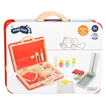 Small Foot - Wooden First Aid Kit, 15 pcs.