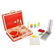 Small Foot - Wooden First Aid Doctor's Kit, 15 pcs.