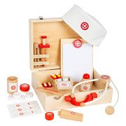Small Foot - Wooden Doctor's Case, 23 pcs.