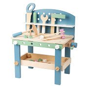 Small Foot - Wooden Workbench Compact Nordic, 22dlg.
