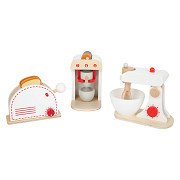 Small Foot - Wooden Kitchen Appliance Set, Set of 3