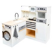 Small Foot - Houten Modulaire Speelkeuken XL Wit, 9dlg.