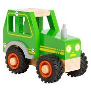 Small Foot - Wooden Tractor Green