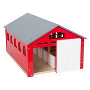 Small Foot - Wooden Horse Stable Alabama Red