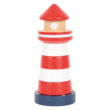 Small Foot - Stacking Tower Lighthouse Pacific Ocean, 8pcs.