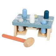 Small Foot - Wooden Hammer Bench Arctic, 2 pcs.