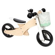 Small Foot - Wooden Training Tricycle/Balance Bike 2in1 Sage Green