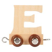 Small Foot - Wooden Letter Train - E