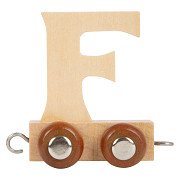 Small Foot - Wooden Letter Train - F