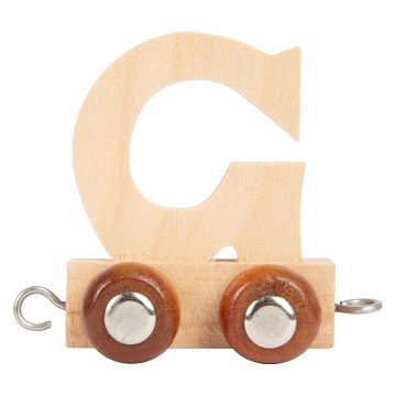 Small Foot - Wooden Letter Train - G