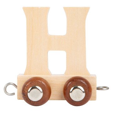 Small Foot - Wooden Letter Train - H