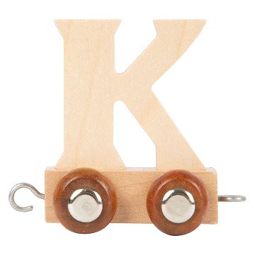 Small Foot - Buchstabenzug aus Holz - K