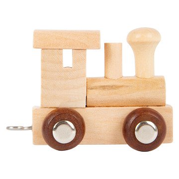 Small Foot – Buchstabenzug-Lokomotive aus Holz