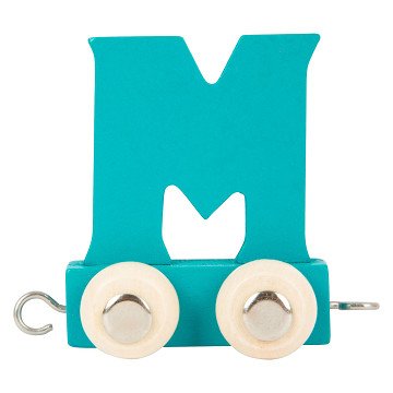 Small Foot - Wooden Letter Train Color - M