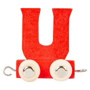 Small Foot - Wooden Letter Train Color - U