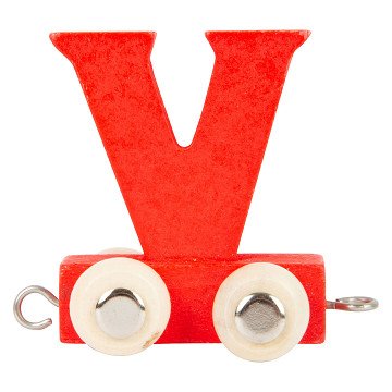 Small Foot - Wooden Letter Train Color - V