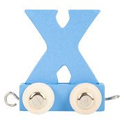 Small Foot - Buchstabenzug aus Holz, Farbe - X