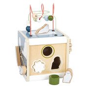 Small Foot - Wooden Motor Activity Cube Arctic