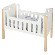 Small Foot - Wooden Doll Bed Little Button