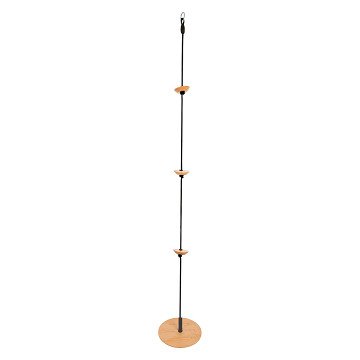 Small Foot - Disc Swing with Climbing Rope Black Line