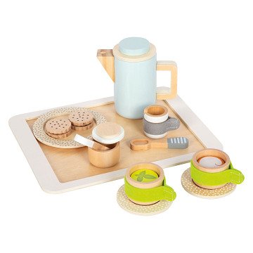 Small Foot - Spielküche Kaffee- und Teeset aus Holz