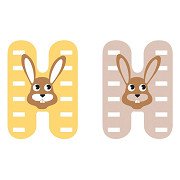 Small Foot - Houten Dieren Kinderletter - H