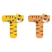 Small Foot - Wooden Animal Children's Letter - T