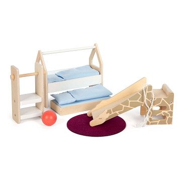 Small Foot - Wooden Dollhouse Furniture Children's Room