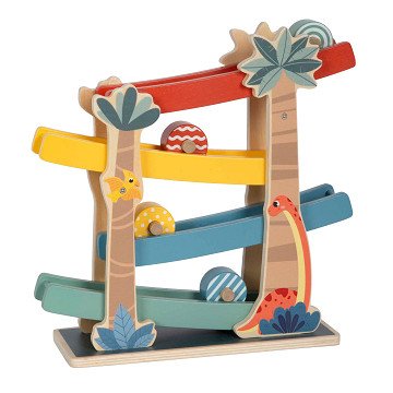 Small Foot - Wooden Marble Run Dino