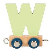 Small Foot - Wooden Letter Train Polar - W
