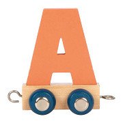 Small Foot - Wooden Letter Train Polar - A