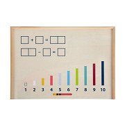 Small Foot - Holz-Lernbox mit Rechenstäben und Rechenklötzen-Set