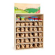 Letter Train Display Filled, 180pcs