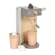 Small Foot Kaffeemaschinen-Spielset, Grau, „Tasty“