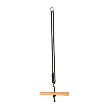 Small Foot - Wooden Swivel Trapeze Swing Black Line