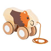 Small Foot - Wooden Pulling Guinea Pig