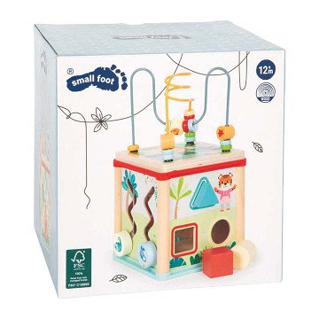 Small Foot - Motorikwürfel aus Holz FSC Dschungelfreunde