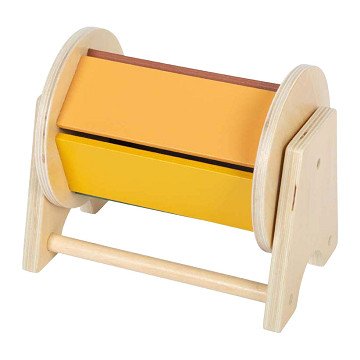 Small Foot - Wooden Montessori Spinning Drum FSC