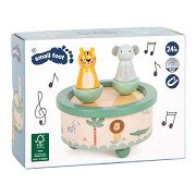 Small Foot - Wooden Music Box Safari FSC