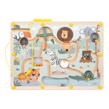 Small Foot - Magnetisch Doolhof Safari