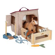 Small Foot - Playset Horse with Stable and Accessories in Bag